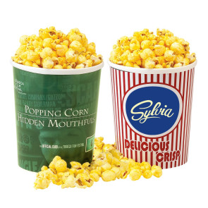 Movie Theater Tub - Butter Popcorn with Lid