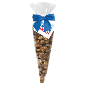 Peanut Butter Cup Popcorn Cone Bag (large)