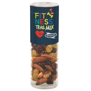 Healthy Snax Tube with Fitness Trail Mix (Small)