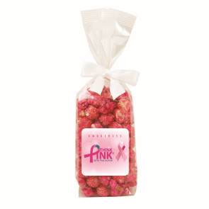 Stay Positive Breast Cancer Awareness Pink Popcorn Bag