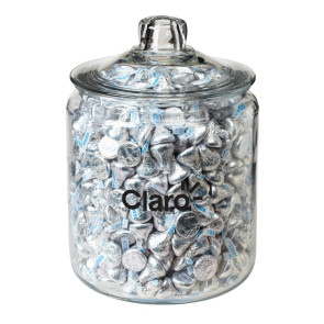 Half Gallon Glass Jar - Hershey®'s Kisses