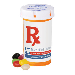 Large Pill Bottle - Jelly Beans (Assorted)