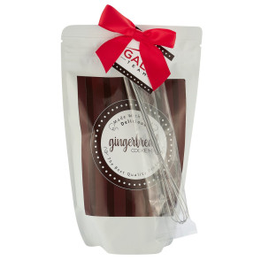 Cookie Kit with Whisk in Resealable Bag - Gingerbread Cookie
