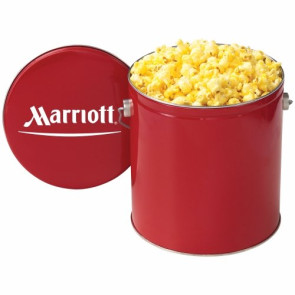 Gallon Popcorn Tins - Classic Delight