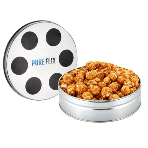 Small Film Reel Tin - Caramel Popcorn