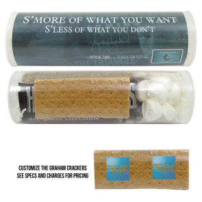 Small Microwave S'mores in a Tube Kit