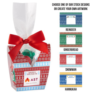 Ugly Sweater Desk Drop with Hershey's Holiday Kisses