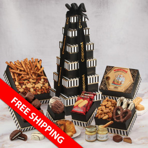 First Class Collection Salty and Sweet Gift Tower