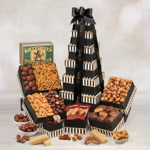 Gourmet Food Gift Tower