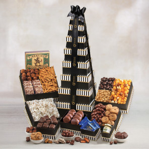 Gourmet Food Gift Tower