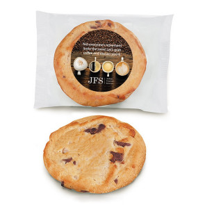 Individually Wrapped Chocolate Chunk Cookie with Full Color Decal