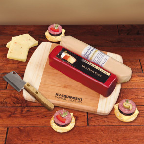 Shelf-Stable Wisconsin Favorites - Cheese, Summer Sausage with Board
