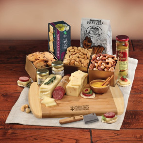 Charcuterie Sampler with Branded Cutting Board