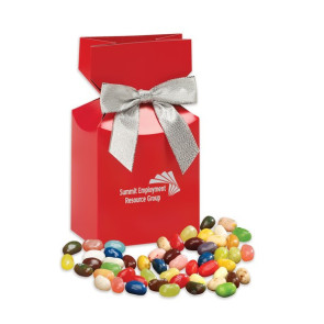 Jelly Belly Jelly Beans in Red Premium Delights Gift Box