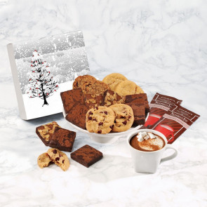 Gourmet Cookie & Brownie Gift Box with Cardinals Sleeve