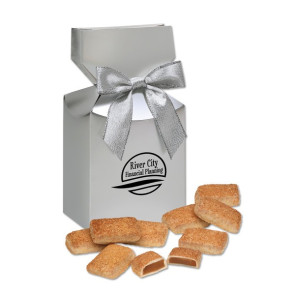 Cinnamon Churro Toffee in Silver Premium Delights Gift Box