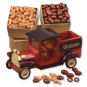 1911 Pick-up Truck with Fancy Cashews and Chocolate Almonds