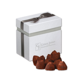 Cocoa Dusted Truffles in Elegant Treats Gift Box