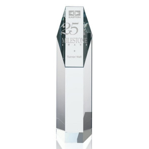 Hexagon Optical Crystal Tower