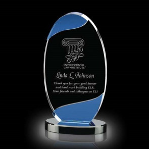 Lola Award - Optical/Blue 8 in Wide