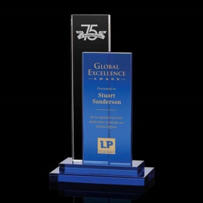 Duke Award - Optical/Blue 12 1/4 in