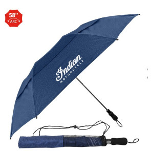 The Heather Vented Little Giant Golf-Size Folding Umbrella