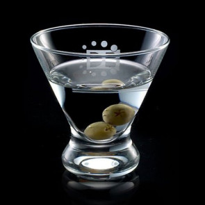 Brisbane 8oz Stemless Martini Glass