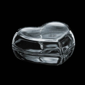 Virgina Glass Box - 4 in. Heart