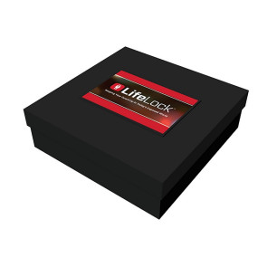 10 x 10 x 3 Deluxe Black Gift Box