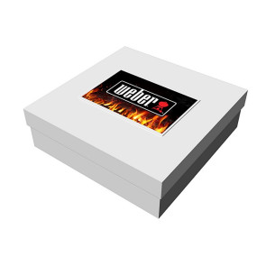10 x 10 x 3 Deluxe White Gift Box