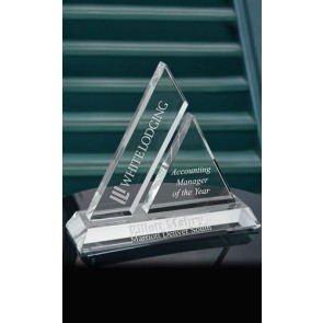 Mezzo Award Optical Crystal