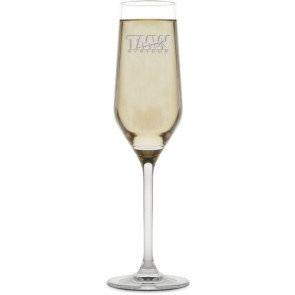 Rona Champagne Flute - Engraved 7.5 oz.