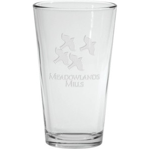Mixing Glass - Deep Etched 16 oz.