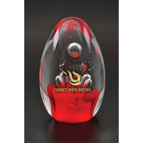 Dante Red Art Glass Award