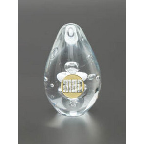 Purity Art Glass Mini Glass Egg Shape Award