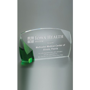 Ovation Award with Custom Glow to Match Branding - Large