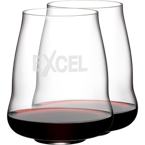 Riedel Pinot Stemless Wings Series Wine Glasses - Set of Two
