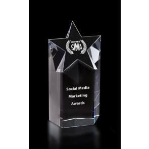 Optical Crystal Superstar Award -Large