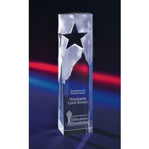Optical Crystal Star Tower Award