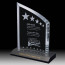 Hamilton Award - Starfire/Marble 8 in.
