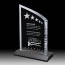Hamilton Award - Starfire/Marble 9.5 in.