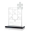 Jigsaw Puzzle Award - Teamwork - Glass