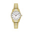Caravelle Ladies Gold Tone Stainless Steel Expansion Bracelet Watch with Date Marker