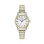 Caravelle Ladies Two Tone Stainless Steel Expansion Bracelet Watch with Date Marker