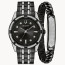 Bulova Watches Bulova Men's Box Set Stainless Steel Bracelet Watch