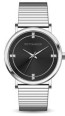 Wittnauer Mens Bracelet from the Black Tie Collection- Silver