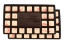 46-Piece Chocolate Assortment with Custom Centerpiece/ Peppermint Border
