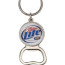Round Key Chain with Bottle Opener and Full Color Design