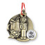 Toy Soldier 3D Christmas Ornament wth Color Imprint