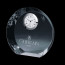 Oslo Clock - Optical Crystal
